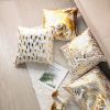 Picture of GOLD COLLECTION Bronzing Gold Fabric Pillow with Inner Assorted - Cushion 12897