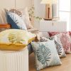 Picture of PALM LEAVES 3D Jacquard Pillow Cushion with Inner Assorted (Multiple Sizes)