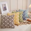 Picture of GEOMETRIC Jacquard Fabric Pillow Cushion with Inner Assorted (45cmx45cm) - Cushion 64129 (Yellow)