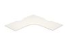 Picture of UP1 L-SHAPE Adjustable Height Desk Top Only - 160cm Long (White)