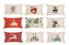 Picture of LUMBAR Throw Pillow Cushion with Inner Assorted (30x50cm) - Cushion 1785 (Floral Girl)