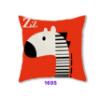 Picture of SQUARE Linen Cushion with Inner Assorted - Cushion 1695 (Zebra)
