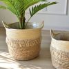 Picture of JUTE Rope Flowerpot/Plant Basket/Storage Basket - Large (22cmx25cm)