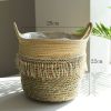 Picture of JUTE Rope Flowerpot/Plant Basket/Storage Basket - Large (22cmx25cm)