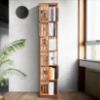 Picture of MINIMALIST 6 Layers Rotation Book Shelf (Natural Colour)