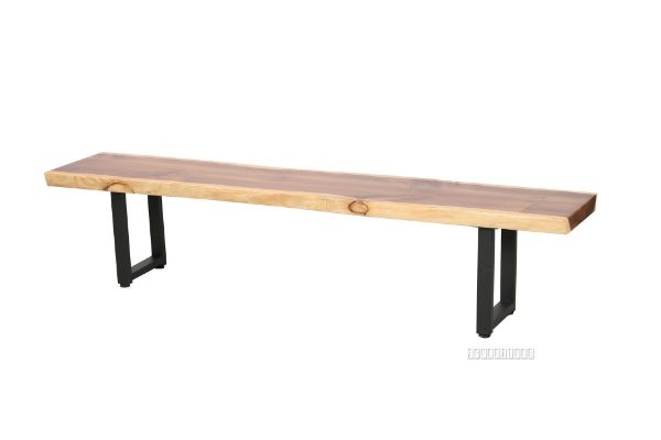 Picture of TASMAN Solid NZ Pine Bench (Live Edge) - 2.2M