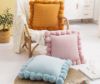 Picture of TASSEL Hand-Knitted Square Cushion with Inner (45cmx45cm)