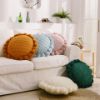 Picture of ROUND Hand-Knitted Tassel Cushion with Inner (Diameter 50cm)