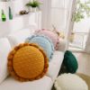 Picture of ROUND Hand-Knitted Tassel Cushion with Inner (Diameter 50cm)