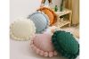 Picture of ROUND Hand-Knitted Tassel Cushion with Inner (Diameter 50cm)