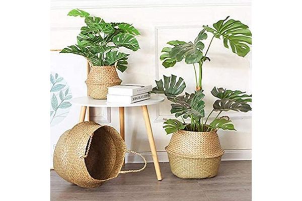 Picture of SEAGRASS Belly Basket/Floor Planter/Storage Belly Basket (Natural Colour) (Multiple Sizes)