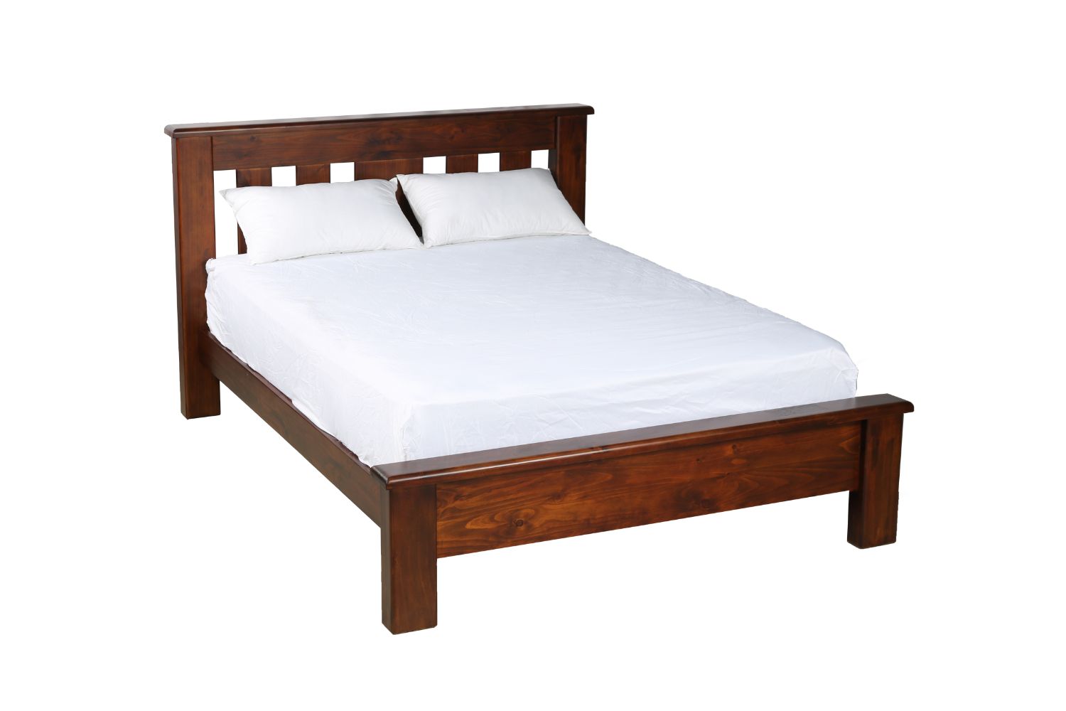 DROVER Bed Frame in Queen & Super King Size (Solid Pine)