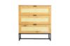 Picture of SAILOR 3 DRW Chest/Tallboy With Rattan (Oak Colour)