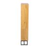 Picture of SAILOR 2-Door Bookshelf with Rattan (Oak Colour)