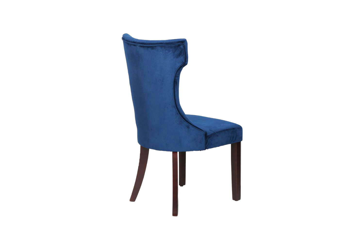 JORDAN Tufted Winged Back Dining Chair (Blue)