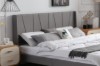 Picture of ALASKA Fabric Bed Frame (Grey) - Eastern King Size
