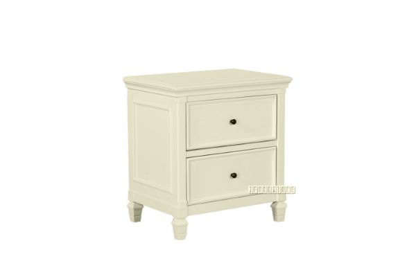 Picture of ELIZABETH 2-Drawer Bedside Table (Cream)