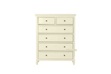 Picture of ELIZABETH 6-Drawer Tallboy (Cream)