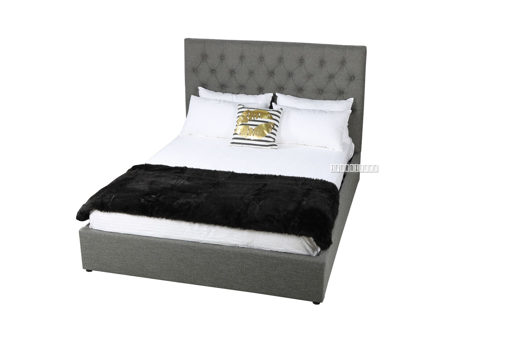 ONTARIO Queen/Eastern King Size Storage Bed *Gas Lift