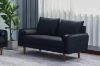 Picture of REYES 3+2 Velvet Sofa Range (Black) - 3 Seater