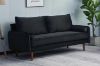 Picture of REYES 3+2 Velvet Sofa Range (Black) - 3+2 Set