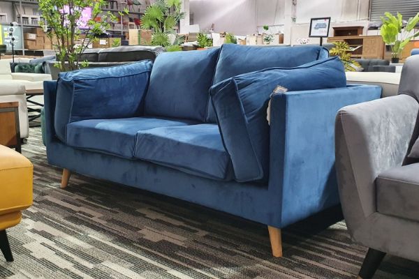 Picture of COOGEE 2 Seat Sofa (Indigo Velvet)