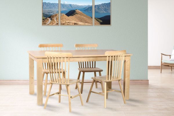 Picture of VICTOR 5PC/7PC Dining Set (Natural)