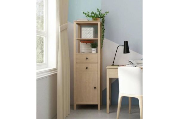 Picture of YORU Side Cabinet with Shelf & Drawers (Natural)
