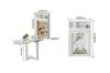 Picture of RYLER Wall Mounted Drop Down/Foldable Dining Table with Pushpin Board (White)