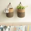 Picture of WALL HANGING Cotton Rope Plant Basket/ Storage Organizer /Planter