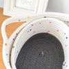 Picture of COTTON ROPE Organizer/ Storage Basket 3 Piece As A Set