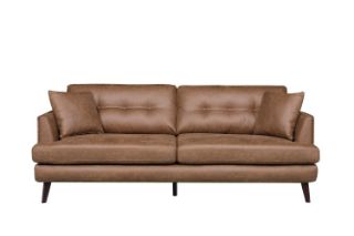 Picture of BARRET Air Leather Sofa - 3 Seater