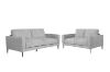 Picture of LONG ISLAND 3-Seater Fabric Sofa (Light Grey)