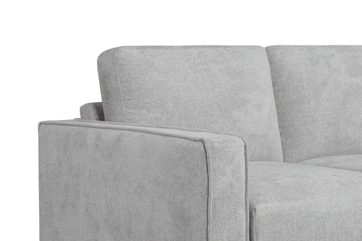 LONG ISLAND 3+2+1 Fabric Sofa (Light Grey)