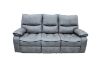 Picture of CARINA 1R+2RR+3RRC Air Leather Recliner Sofa (Grey)