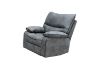 Picture of CARINA Air Leather Recliner Sofa (Grey) - 1R Seat