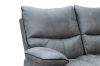 Picture of CARINA Air Leather Reclining Sofa Range (Grey)