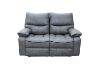 Picture of CARINA Air Leather Recliner Sofa (Grey) - 1R Seat