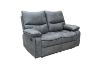 Picture of CARINA Air Leather Recliner Sofa (Grey) - 2RR Seat