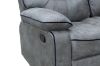 Picture of CARINA Air Leather Recliner Sofa (Grey) - 3RRC Seat