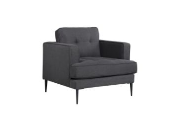 Picture of MADDOX 3+2+1 Fabric Sofa (Grey) - 1 Seat 
