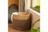 Picture of Cotton Rope Laundry Basket/ Organizer /Planter Dia 40 Bi-Color