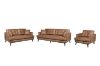 Picture of BARRET 3/2/1 Seater Air Leather Sofa (Brown)