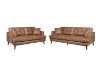 Picture of BARRET 3/2/1 Seater Air Leather Sofa (Brown)