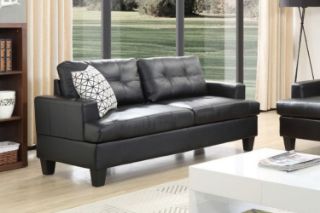 Picture of KNOLLWOOD Sofa Set (Black) - 2 Seater