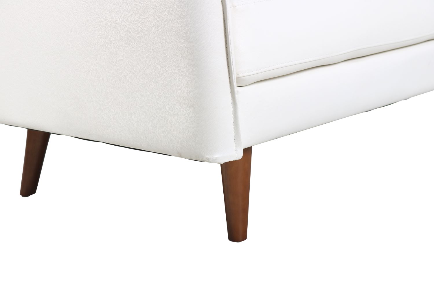 REYES 3+2 Faux Leather Sofa Range (White)