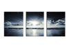 Picture of DAWN BEACH - Canvas Print Frameless Wall Art (80cm x 60cm) (3 Panels)