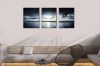 Picture of DAWN BEACH - Canvas Print Frameless Wall Art (80cm x 60cm) (3 Panels)