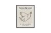 Picture of DOVE OF PEACE By Pablo Picasso - Wood Colour Framed Canvas Print Wall Art (80cm x 60cm)