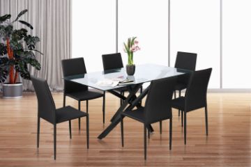 Picture of STUTTGART 160 7PC Dining Set